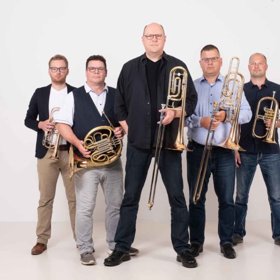 Klassik und moderne Musik - live gespielt vom Dresden Brass Quintett.