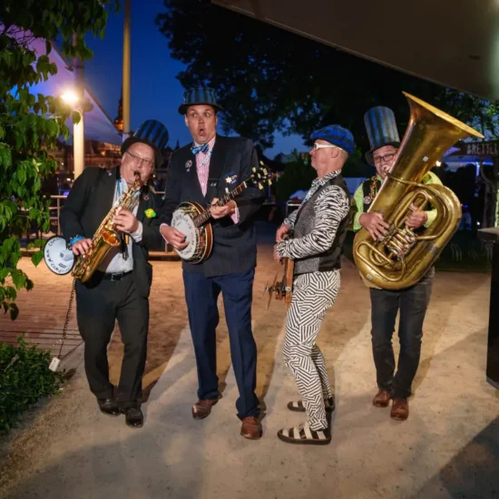 Band Combo Gurilly spielt Livemusik bei einem Event